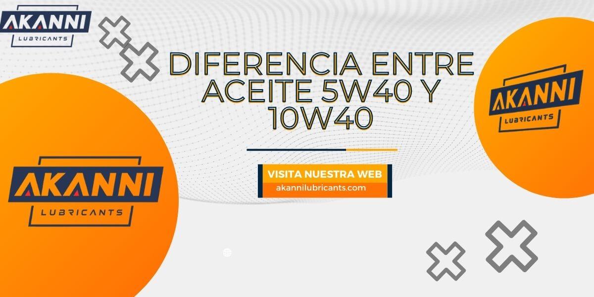 Diferencia entre aceite 5W40 y 10W40: cuál elegir para tu motor