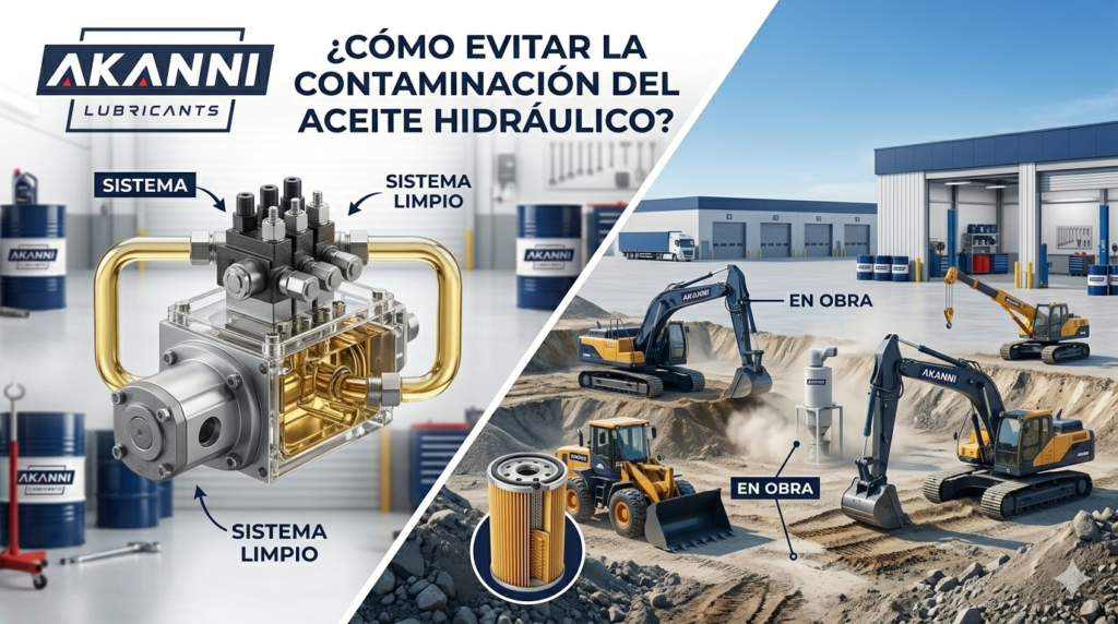 Cómo evitar la contaminación del aceite hidráulico en entornos de obra 1 Cómo evitar la contaminación del aceite hidráulico en entornos de obra