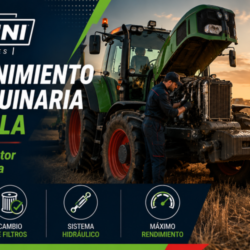 Mantenimiento de maquinaria agrícola Cómo preparar tu tractor para la cosecha