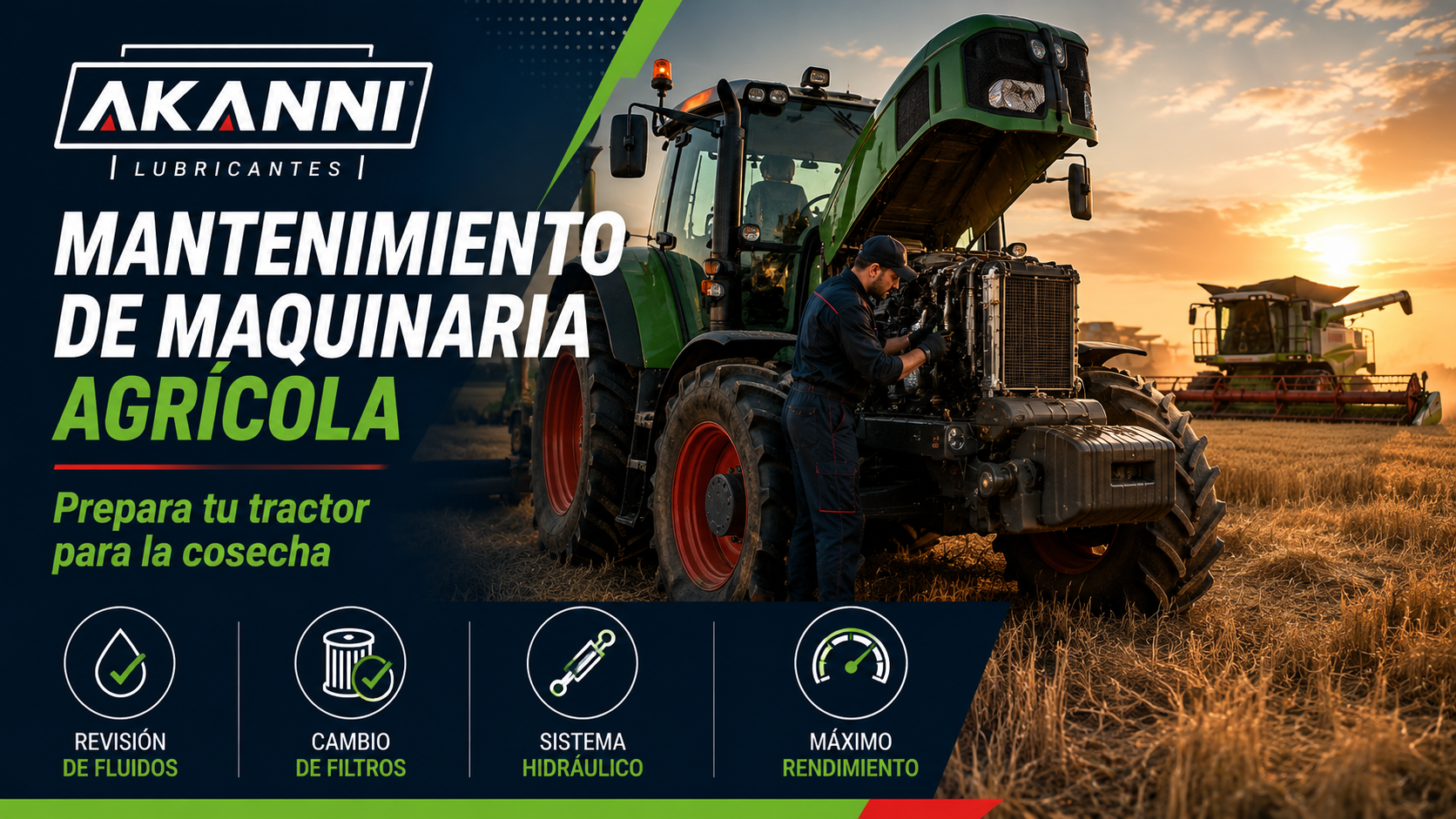 Mantenimiento de maquinaria agrícola: Cómo preparar tu tractor para la cosecha