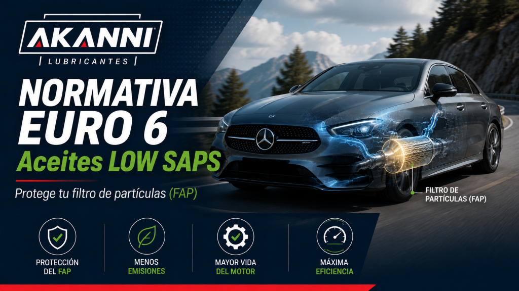 Normativa Euro 6 y aceites Low SAPS: Protege tu filtro de partículas (FAP) 1 Normativa Euro 6 y aceites Low SAPS
