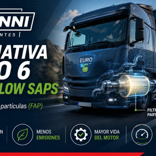 Normativa Euro 6 y aceites Low SAPS