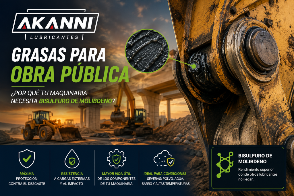 Grasas para Obra Pública: Por qué tu maquinaria necesita Bisulfuro de Molibdeno 1 grasas-para-obra-publica-por-que-tu-maquinaria-necesita-bisulfuro-de-molibdeno